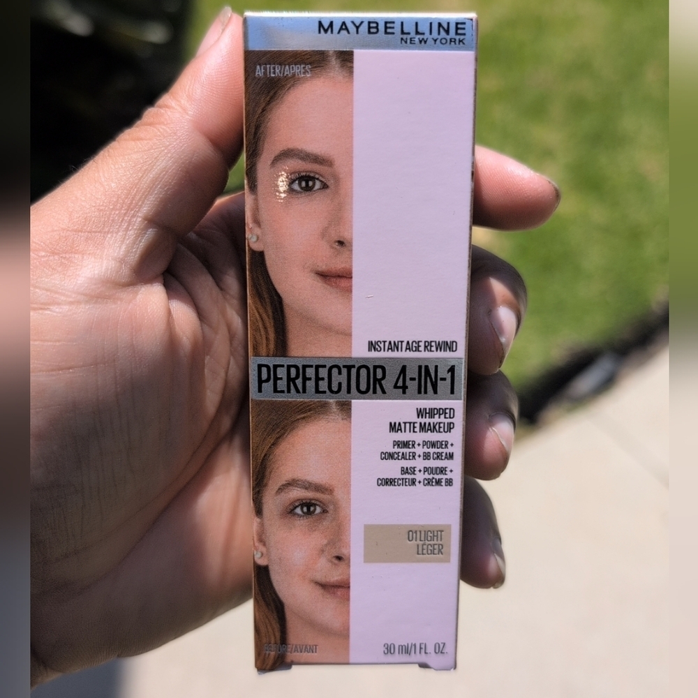 Maybelline Instant Age Rewind Perfector 4-In-1 Matte Makeup # 01 Light Ledger